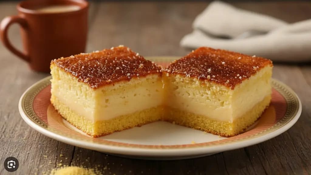 Bolo Cremoso de Fubá