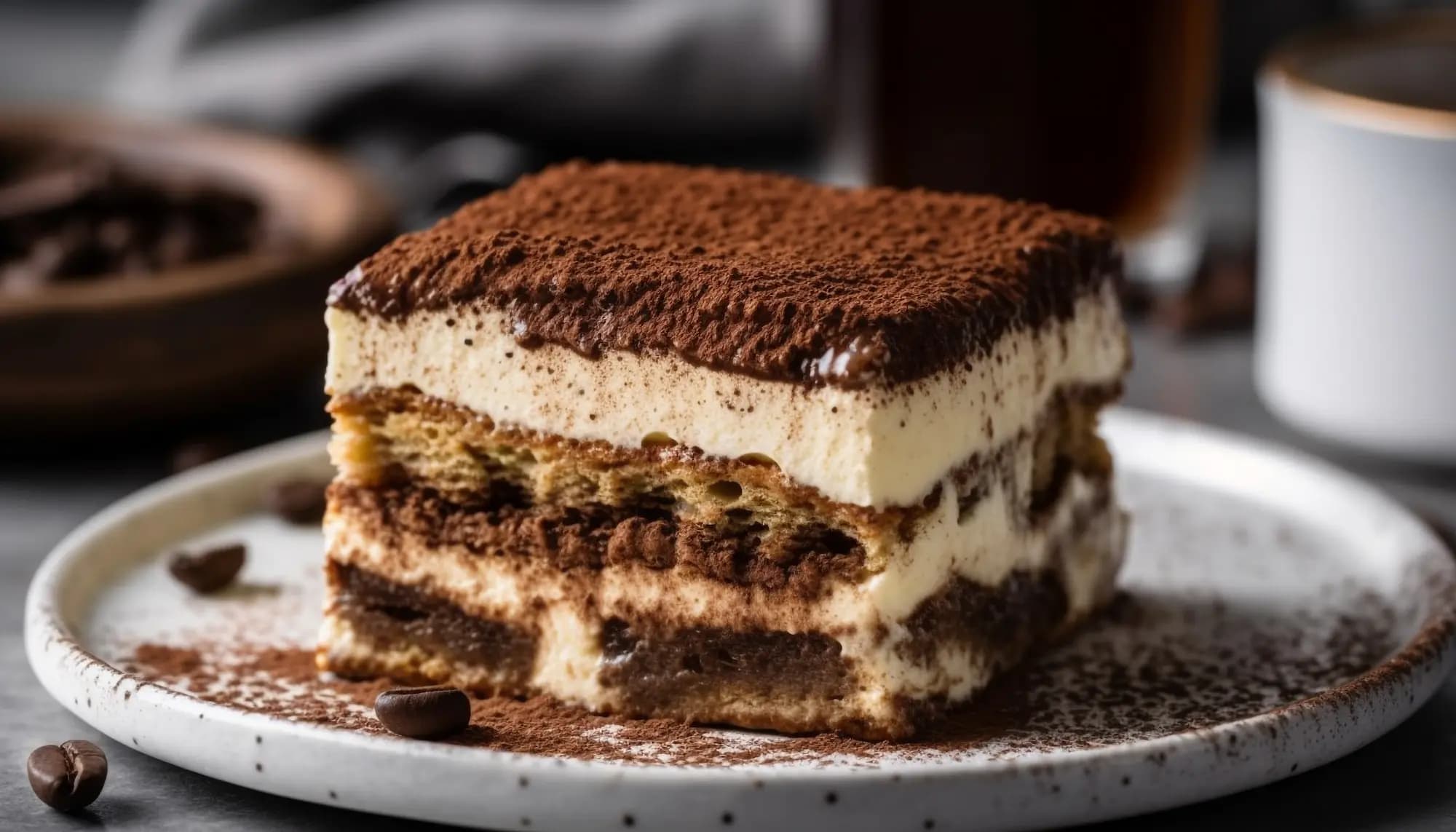 Tiramisu Cremoso com Café