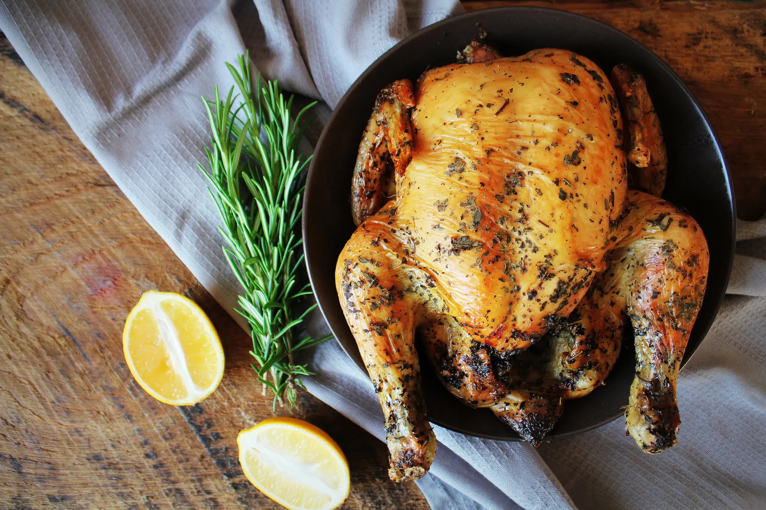 Frango Assado com Ervas