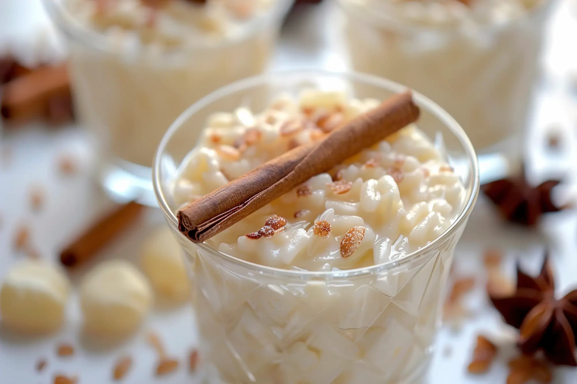 Arroz Doce Cremoso com Coco