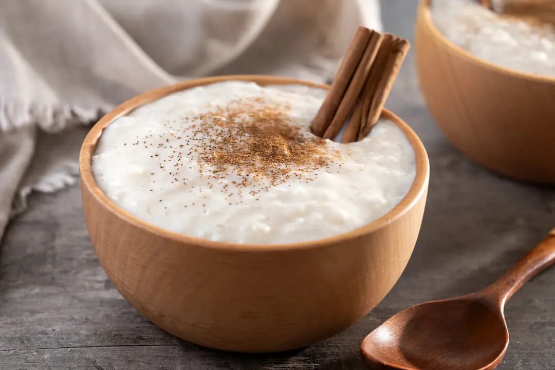 Arroz Doce com Leite de Coco