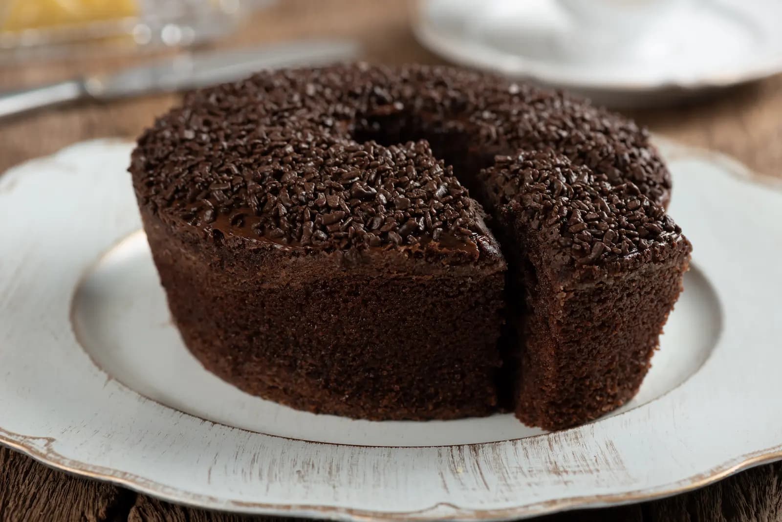 Bolo de Chocolate Simples