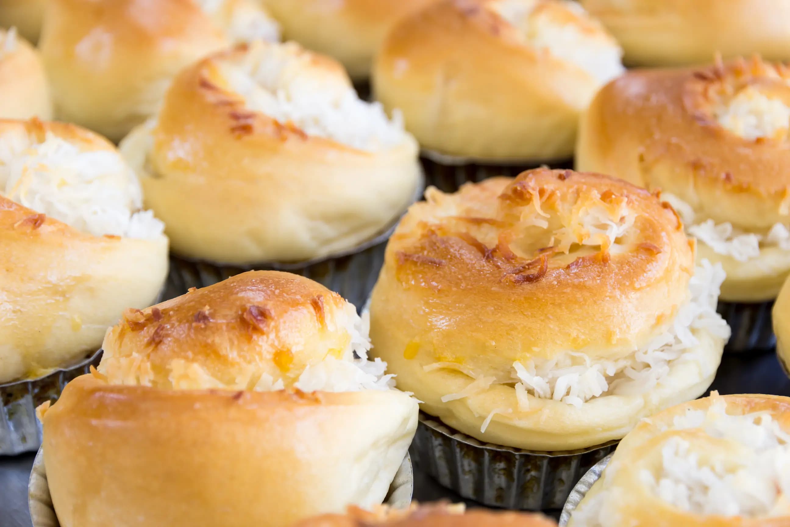 Rosca de Coco (Pão Doce)