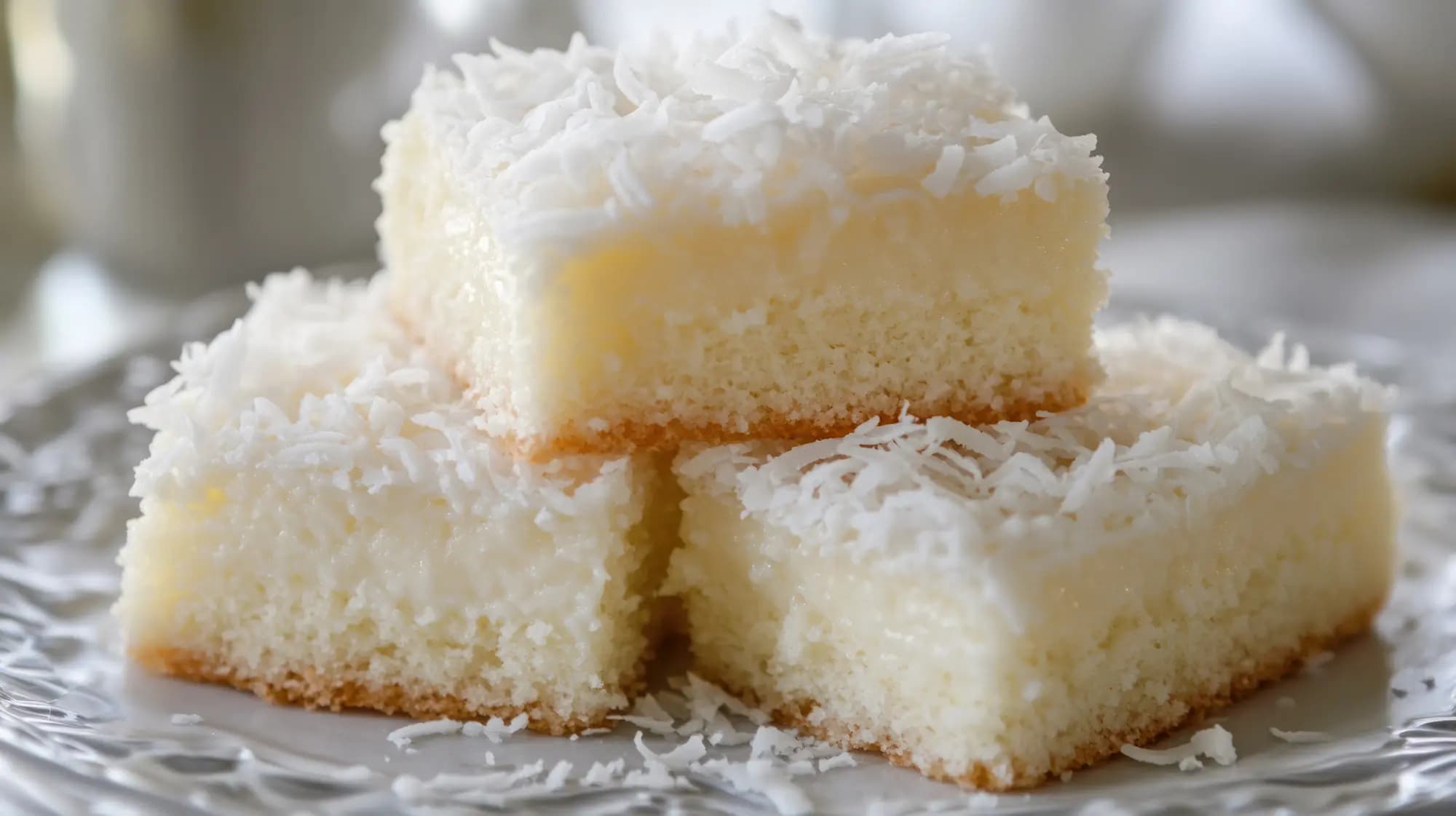 Bolo de Tapioca com Coco