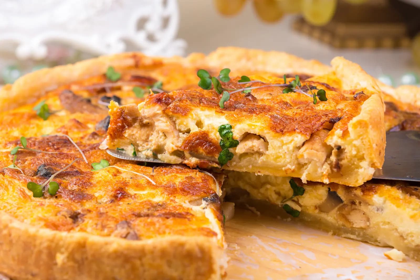 Torta de Frango Cremosa de Liquidificador