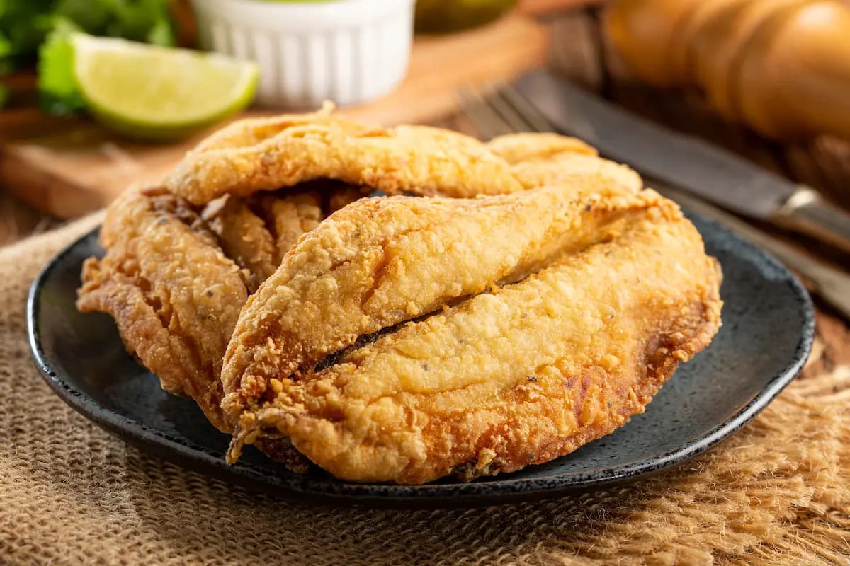 Tilápia Frita Crocante e Sequinho