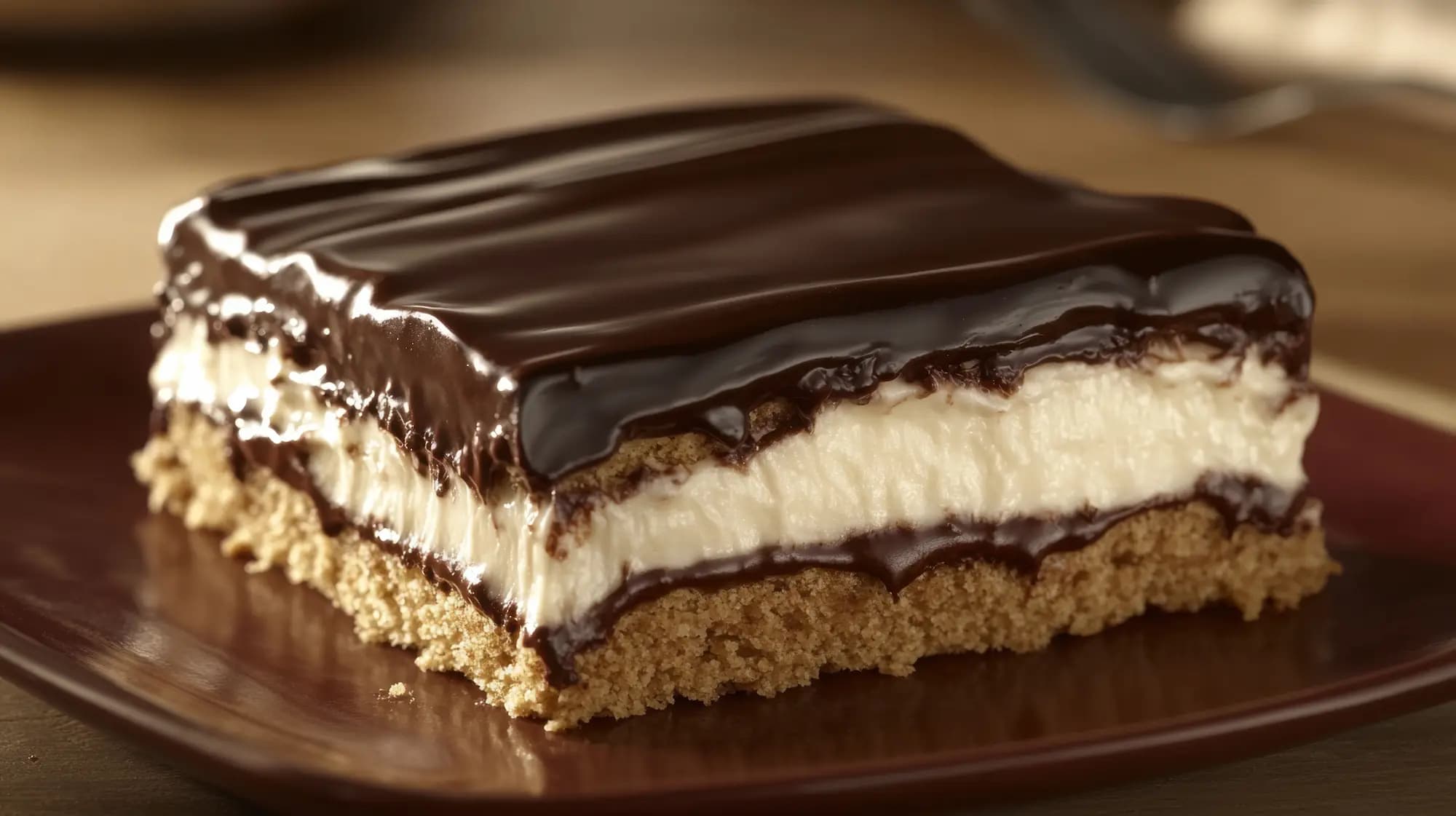 Pavê de Chocolate com Biscoito