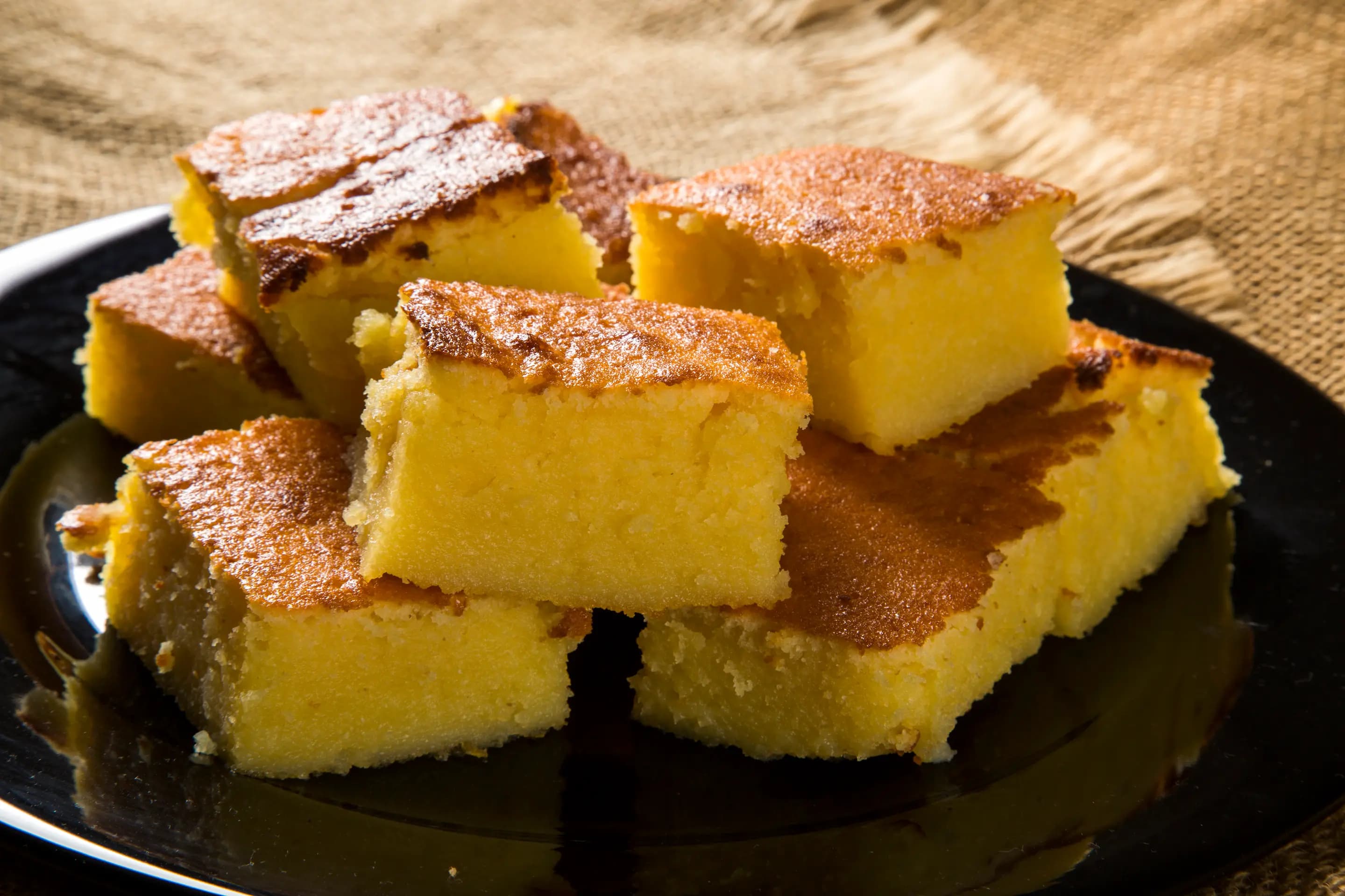 Bolo de Fubá Cremoso